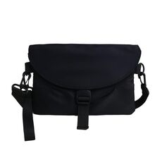 Borsa a tracolla per abbigliamento da lavoro Borsa piccola casual a spalla singola (nera)
