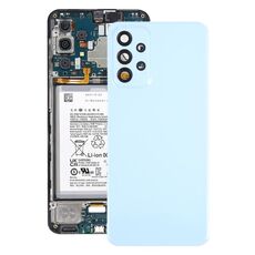 Per Samsung Galaxy A23 4G SM-A235F Cover posteriore batteria originale con copriobiettivo fotocamera (blu)