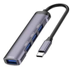 Docking station portatile 4 in 1 di tipo C T-503 da USB-C a USB 2.0 x 3 + adattatore HUB USB 3.0