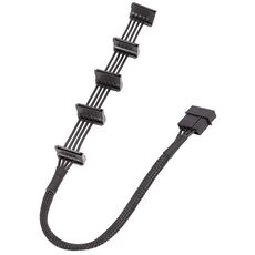 Cavo con gabbia per disco rigido SATA da 40 cm 18 AWG a 4 pin di grandi dimensioni da 1 a 5