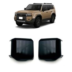 Per il 2024 Toyota Prado/Land Cruiser LC250 Copertura dello specchietto con guida a destra (Piano Black)