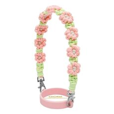 Copri tazza intrecciato a mano con cordino in silicone Boho Daisy da 16-40 once (verde)