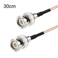 Cavo di connessione RF BNC maschio a maschio RG316 Cavo di prolunga BNC da 30 cm