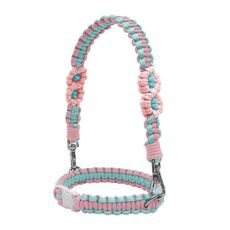 Per Stanley Water Mug Lanyard Portatazze tessuto a mano Boho Daisy Mug Strap, Colore: per 40 once rosa