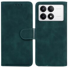 Per Xiaomi Redmi K70 / K70 Pro Custodia per cellulare in pelle Flip in puro colore Skin Feel (verde)