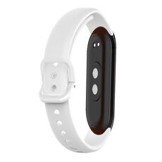 Cinturino per orologio in silicone tinta unita da 12 mm (bianco)