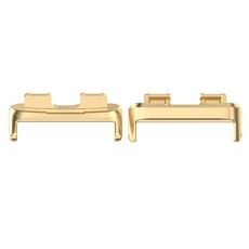 Per Huawei Band 9/9 NFC 1 paio di connettori per cinturino in metallo in acciaio inossidabile (oro)