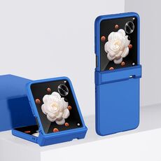 Per Honor Magic V Flip 3 Parti Skin Feel PC Custodia antiurto a copertura totale (Klein Blue)