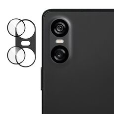 Per Sony Xperia 10 VI IMAK Metal Armor Premium Pellicola protettiva per fotocamera (nero)