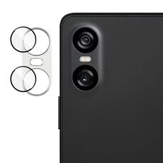 Per Sony Xperia 10 VI IMAK Metal Armor Premium Pellicola protettiva per fotocamera (argento)