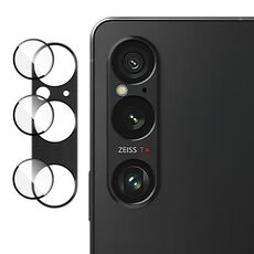 Per Sony Xperia 1 VI IMAK Metal Armor Premium Pellicola protettiva per fotocamera (nero)