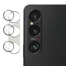 Per Sony Xperia 1 VI IMAK Metal Armor Premium Pellicola protettiva per fotocamera (Argento)