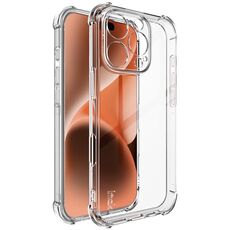 Per iPhone 16 Pro custodia per telefono imak antiurto in TPU con airbag (trasparente)