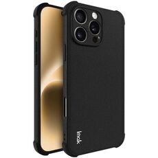 Per iPhone 16 Pro Max imak custodia in TPU antiurto con airbag (nero opaco)
