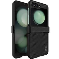 Per Samsung Galaxy Z Flip6 imak Ruiyi Series Custodia in fibra di carbonio PU + PC
