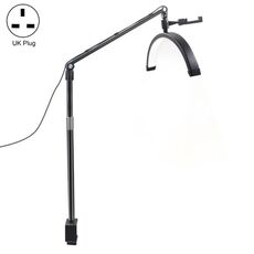 D-M30X Lampada per manicure di bellezza a forma di mezzaluna da 23 pollici Luce di riempimento curva, Spina: spina UK