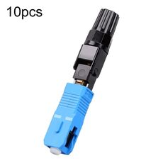 Accoppiatore di giunzione fredda pre-incorporato connettore FTTH di grado telecomunicazioni SC-UPC da 60 mm 10 pezzi