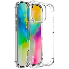 Per iPhone 16 Pro IMAK Space Shield PC + custodia per telefono antiurto Airbag in TPU (trasparente)