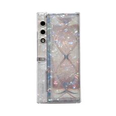 Custodia per telefono For Honor Magic V Purse Pearlescent Shell Texture (beige)