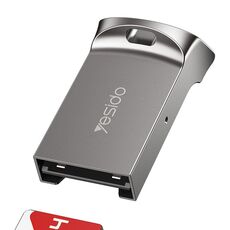 Lettore di schede portatile mini OTG Yesido GS20 USB 2.0 a TF (nero)