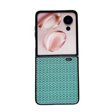 Custodia protettiva per telefono per Honor Magic V Flip Fantasy Weave Pattern (verde)