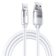 REMAX RC-C038 Capsula 1,2 m 66 W Cavo di ricarica rapida da USB a tipo C PVC (bianco)
