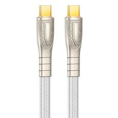 REMAX RC-C166 Prime 1,2 m 60 W da tipo C a tipo C cavo di ricarica rapido intrecciato (argento)