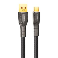 REMAX RC-C167 Prime Cavo di ricarica rapido intrecciato da USB a Type-C da 1,2 m 66 W (nero)