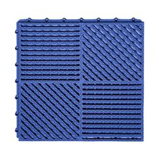 Tappetini da bagno 30x30 cm Tappetini antiscivolo in PVC idrofobico resistente allo sporco (blu navy)