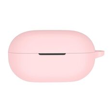 Custodia protettiva in silicone per auricolari wireless Beats Solo Buds (rosa)