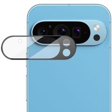 Per Google Pixel 9 Pro XL IMAK Pellicola in vetro per obiettivo fotocamera posteriore versione nera