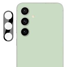 Per Samsung Galaxy S24 FE 5G imak Pellicola per lenti in vetro integrata ad alta definizione versione nera