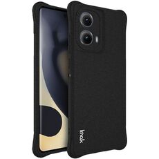 Per Motorola Edge 2024 imak custodia per telefono in TPU antiurto con airbag (nero opaco)