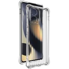 Per Motorola Edge 2024 5G IMAK Custodia per cellulare in TPU con struttura ondulata (trasparente)