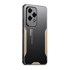 Custodia per telefono ibrida in metallo TPU per Honor 200 Lite serie Global Blade (oro)