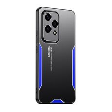 Custodia per telefono ibrida in metallo TPU per Honor 200 Lite serie Global Blade (blu)