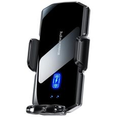 Supporto per telefono per presa d'aria per auto SD11 Caricatore wireless per auto a ricarica rapida da 15 W