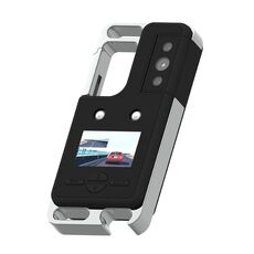Registratore SOS ciclico di segnale di soccorso acustico e visivo D6 2K con luce (nero)