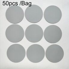 50 pezzi/sacchetto Adesivo forte per riparazione in pelle, divano, sedile auto, foro, toppa in pelle PU (grigio)