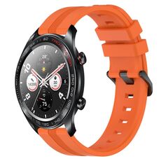 For Honor Watch Dream Cinturino in silicone a strisce concave da 22 mm (arancione)
