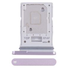 Per Samsung Galaxy Tab S9 Ultra 5G SM-X916 Vassoio SIM originale + scheda Micro SD (Viola)