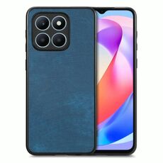 Per Honor X6a Custodia per telefono in pelle vintage per PC (blu)