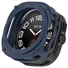 Custodia protettiva per orologio in TPU corazzato per Samsung Galaxy Watch 7 Ultra da 47 mm (blu)