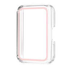 Per Samsung Galaxy Watch Fit3 Custodia protettiva per orologio cavo luminoso per PC (rosa)