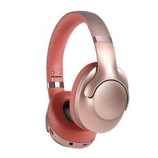 Auricolare wireless Bluetooth 5.3 con riduzione del rumore ANC BT048 (oro rosa)