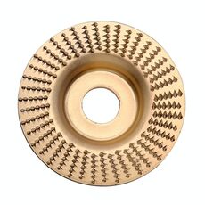 Disco per levigatura e lucidatura della smerigliatrice angolare per piastra per levigatura e modellatura del legno da 100 mm, modello: piatto