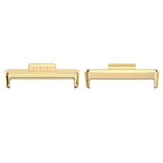 Per Huawei Watch Fit3 20mm 1 paio di connettori per cinturino in metallo in lega di zinco (oro)