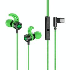 G29 USB-C / Type-C In-Ear Gaming Auricolare cablato, lunghezza: 1,2 m (verde)