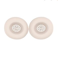 Per cuffie Bluetooth Beats Solo 4 T21 Custodia protettiva in silicone Custodia antipolvere Paraorecchie (Beige)