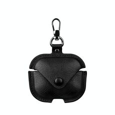 Custodia protettiva per auricolari in pelle Business Redmi Buds 5 con gancio (nero)